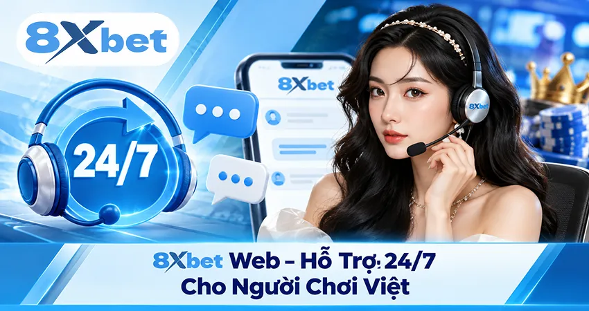 8xbet Web – Hỗ Trợ 24/7 Cho Người Chơi Việt